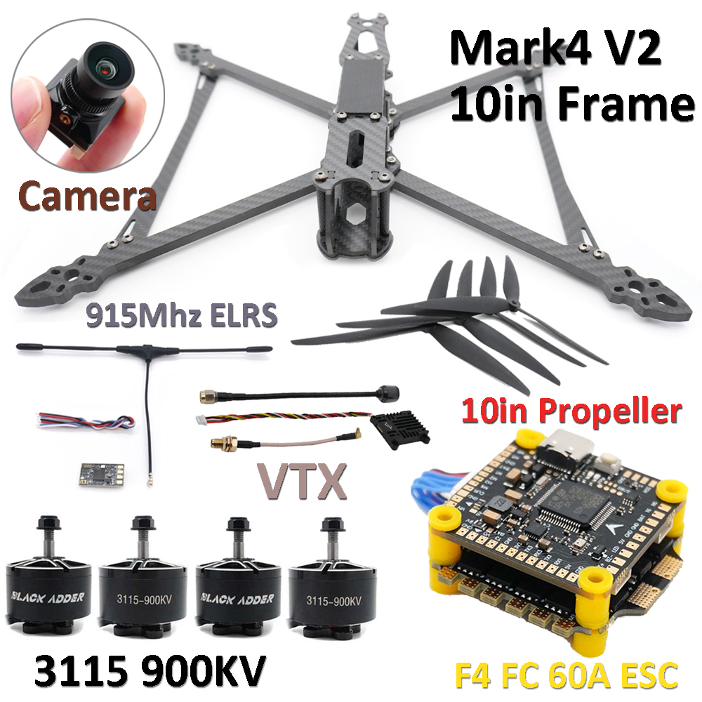 Drone Kit Octocopter - Mark4 V2 10 Zoll Rahmen Combo