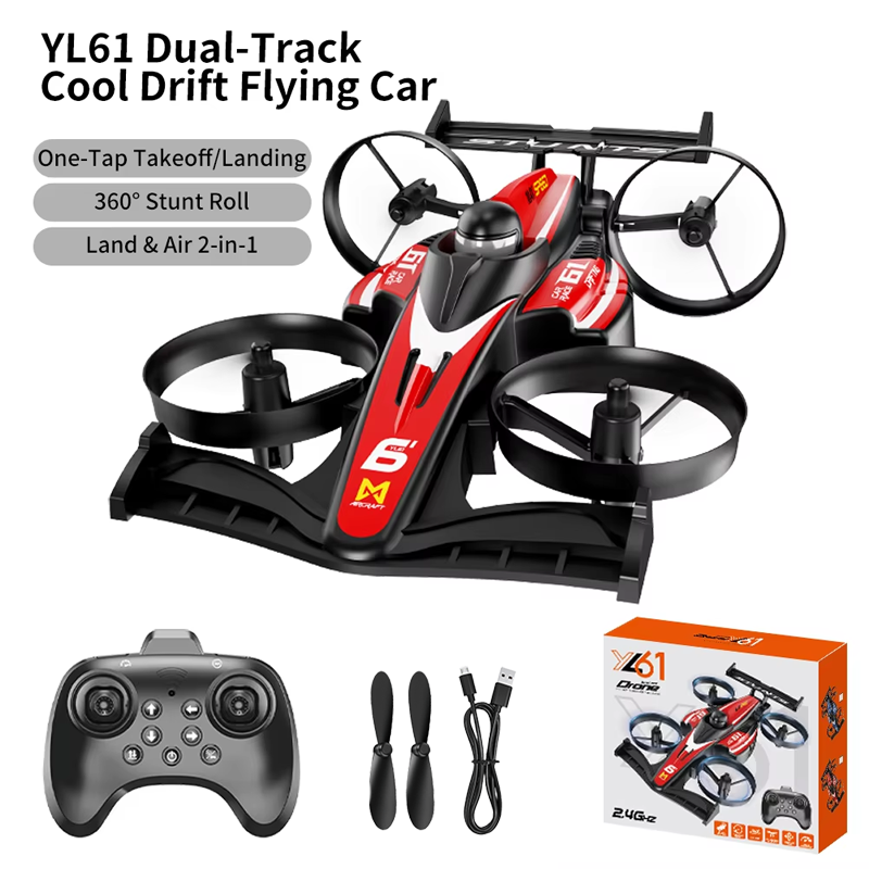 2026 Upgrade YL61 Dual-Use RC  – Drone Kit Tricopter Bewertung und Preis