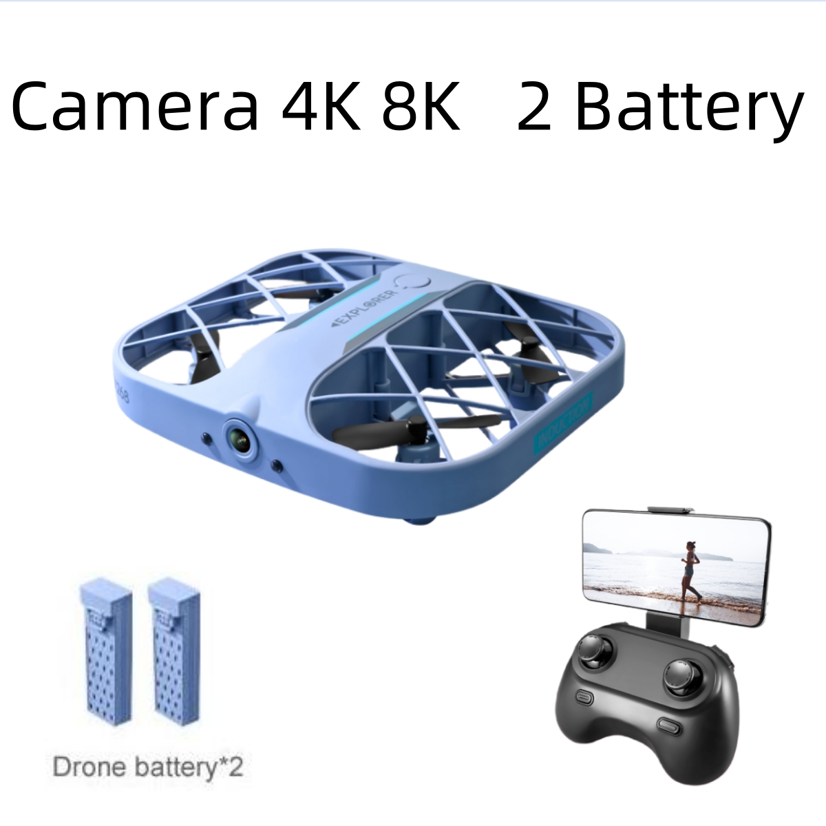 JJRC H107 FPV RC-Drohne mit 2  – Drone Kit With Camera Bewertung und Preis